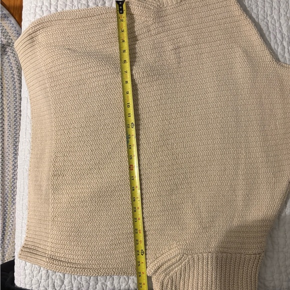 Free People Cream Cowl Neck Sweater - Picture 5 of 6